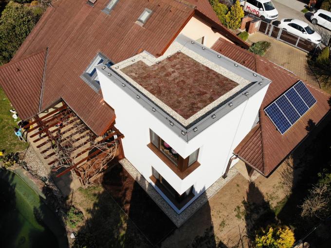 Retenční zelená střecha vč. vyřízení dotace